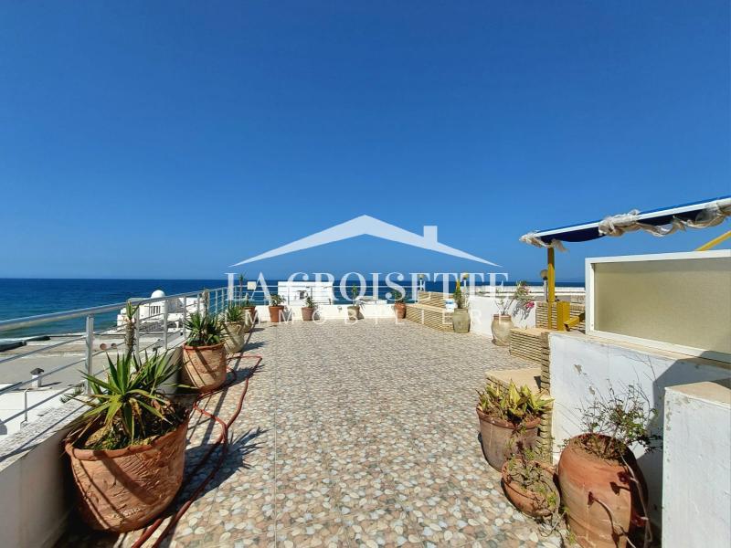 Appartement S+1 meublé vue sur mer à La Marsa